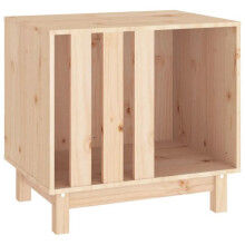 Nicho para cão 60 x 45 x 57 cm madeira de pinho maciça marrom 02_0043449