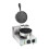 Gaufrier - HELLOSHOP26 - 3614057 - Téflon - 1300 Watts - Multicolore 1