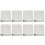 Set van 8 airco gatsluitkits van kneedbare klei, waterdicht 1