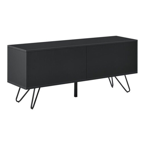 Commode estilizada mueble de almacenamiento práctico con 2 puertas 47 x 110 x 30 cm