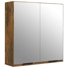 Spiegelschrank Badezimmer 64 x 20 x 67 cm rauch-eiche