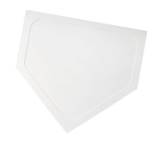 Baseball Base Model A Size 15 Inch Rubber For Baseball And Softball Training Equipment Home Plate