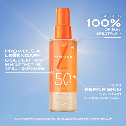 Lancaster Sun Beauty Sun Protective Water SPF50 150ml 2