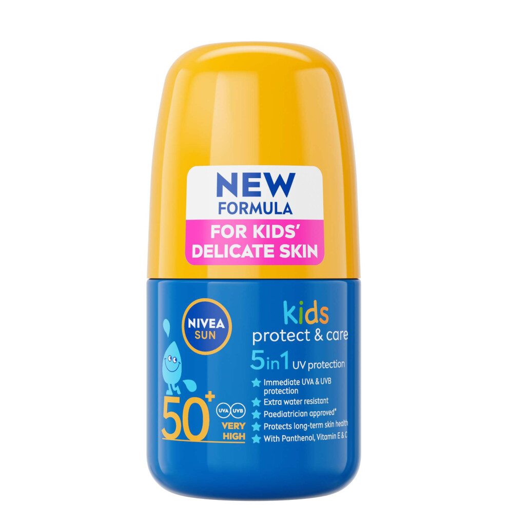 Nivea Sun Kids Protect & Care Spf50+ Roll On 50Ml