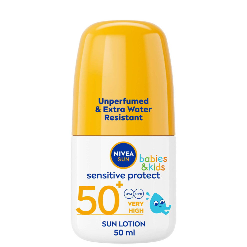 Nivea Cream Sun Babies Sensitive Protect Spf50+ Roll On 50Ml