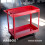 AREBOS AREBOS 2x Tool Trolley 2 Level Mobile Workshop Trolley Cart Storage Shelf on Wheels - Red 4