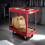 AREBOS AREBOS 2x Tool Trolley 2 Level Mobile Workshop Trolley Cart Storage Shelf on Wheels - Red 13