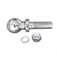 Trailer Hitch Lock Chrome Lengthen Tow Ball Mount 50mm/2in Shank Dia Type B For RV Camper Trailer Hitch Parts