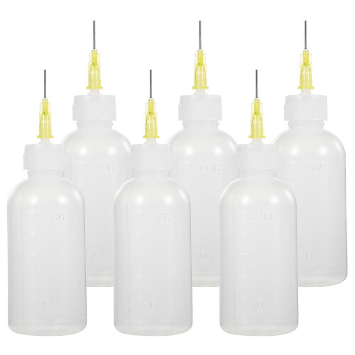 6 Pcs Liquid Dispenser Needle Glue Bottle Precision Tip Applicator Bottles Bottle Needle Tip Applicator Tip Bottles 1