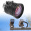 C-Mount-Objektiv, 4 mm Brennweite, 10 MP, geringe 12