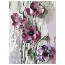 Flower Paint By Numbers,Paint By Numbers for Adults Kids Beginner,Adult Paint By Number DIY Without