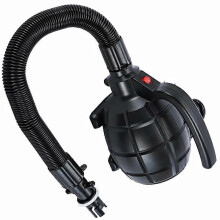 Electric Air Pump 600W Inflatable Boat Quick Inflation Compact Design Black 1 Set