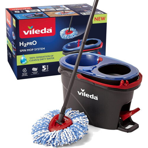 Vileda 178333 H2PRO Spin Mop Dweil 1 stuk(s)