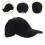 Zwarte Baseball Bump Cap Voor En Werkers 6