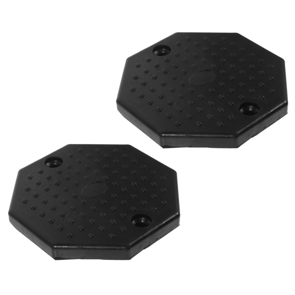 Rubber Jack Pads 2 Pcs For Car Lift Floor Jack Protector Cushioned Support Compatible With Lifting Safety-image-OPC-PKHYMCB-NEW