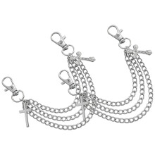 1 paar schuhketten, schmuckanhänger für schnürsenkel, unisex