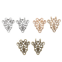 3Stk Vintage Shawl Breast Pin Langlebiger Zinklegierung Bunt