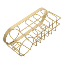 schwammhalter küchenorganizer mit bürstenhalter bohrfrei gold