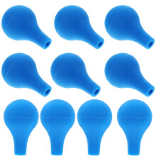 10 stück tropfpipetten mit silikon-ersatzknopf (blau)