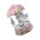 Rotatable Pink Music Box With And Luminous Led Light 5
