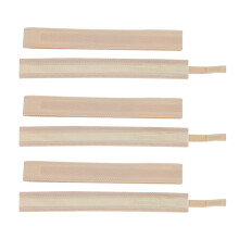 6-tlg. verstellb. Kordelzug-Stirnband, Ersatz für DIY-Hüte (Khaki)
