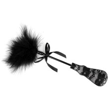 Feather Tickler BDSM Sex Toy Silver Feather Tickler For Spanking Fetish Tickling Adult Play