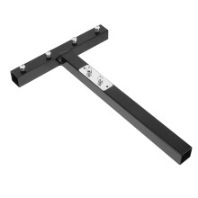 1 stück edelstahl-werkstück, stabiler schwarzer warenkorbverbinder