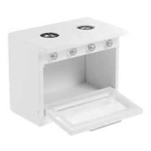 1Stk Mini Küchenherd Aus Holz Handgefertigt Für Mini Häuser Deko