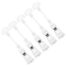 5Stk Transparent Ps Acryl Preisschildhalter Supermarkt Werbeclip