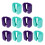10 Stück Echo-Meter Klemmen Stethoskop Halter Clips 1