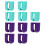 10 Stück Echo-Meter Klemmen Stethoskop Halter Clips 3