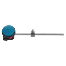 percussion hammer bass drum beater silikonkopf wc40 blau für schlagzeug
