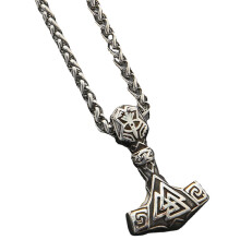 viking necklace vintage pendant charm jewelry for men