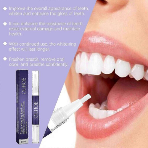 Ouhoe Tooth Care Solution Pen Teeth Gentle Cleaning Care Teeth Care Solution 2