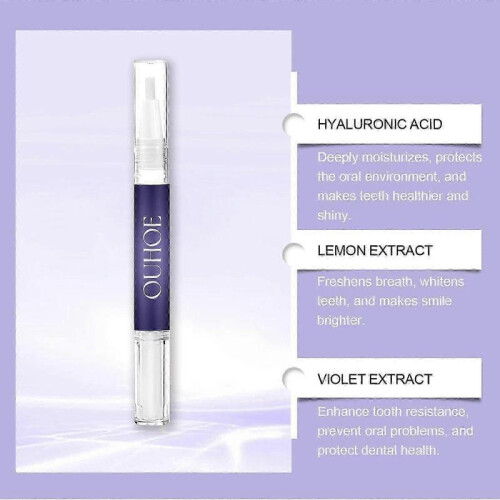 Ouhoe Tooth Care Solution Pen Teeth Gentle Cleaning Care Teeth Care Solution 1