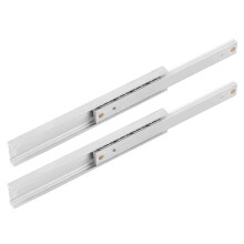 Mini-Aluminiumlegierungs-Schubladenführung 2er Set für Küchenschubladen 100 mm