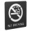 No Smoking Acrylic Sign Self-Adhesive Waterproof Label 1