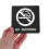 No Smoking Acrylic Sign Self-Adhesive Waterproof Label 4