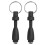 2pcs Silicone Cigar Punch Keychain Portable Cutter 11
