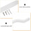 RV Door Handle Replacement with Screws for Trailer Screen Door 8