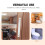 RV Door Handle Replacement with Screws for Trailer Screen Door 9
