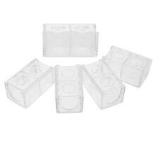 5pcs Billiards Chalk Holder Anti-Slip Cube for Snooker Pool Play