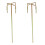 2pcs Concrete Mixing Rod Paint Drill Bit Cement Mixer Tool 10