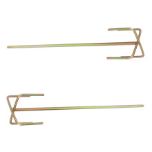 2pcs Concrete Mixing Rod Paint Drill Bit Cement Mixer Tool