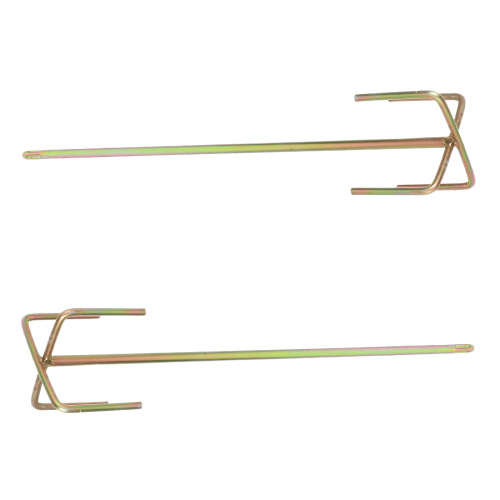 2pcs Concrete Mixing Rod Paint Drill Bit Cement Mixer Tool