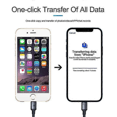 Data cable for Lightning to USB-C photo transfer 2