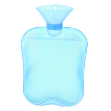 Therapie-Wasserbeutel 2000ml, 3 Farben, große Größe, Blau, Warm-Kalt-Wasserflasche