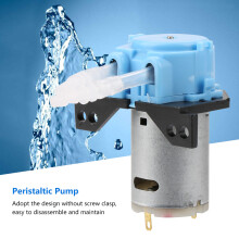 DIY 12V Blaue Peristaltische Dosierpumpe für Aquarium- und Chemietests im Labor