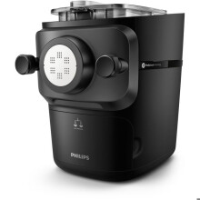 Philips Pastamaker serie 7000 Pastamachine, vormen voor spaghetti, lasagne en meer, 200 W, zwart (HR2665/96)
