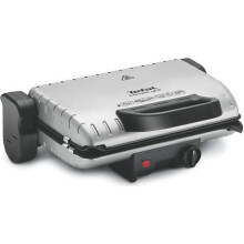 TEFAL Minute Meat Panini Grill - Potencia 1600 W - Placas antiadherentes - Práctico almacenamiento vertical